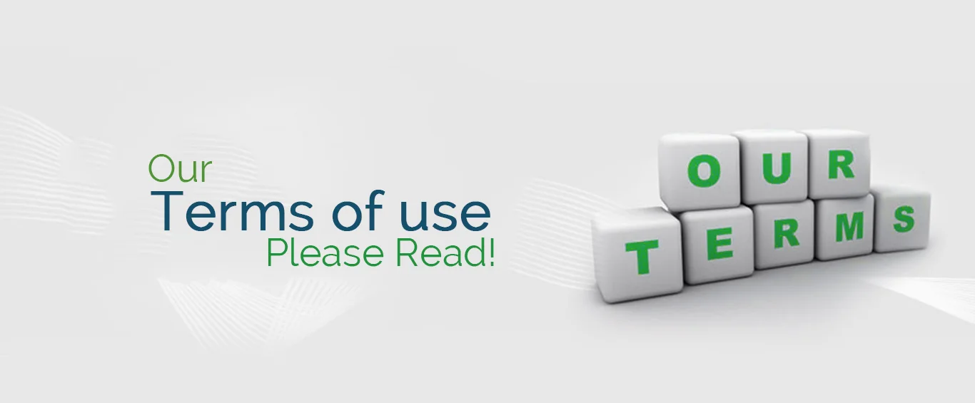 Term of use Limits liability for misuse or violations of these terms.