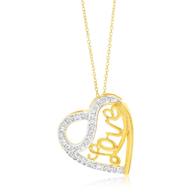 moissanite engagement ring affordable 1/4 Carat Diamond Love Heart Pendant in Gold Plated Silver moissanite engagement ring affordable 1/4 Carat Diamond Love Heart Pendant in Gold Plated Silver