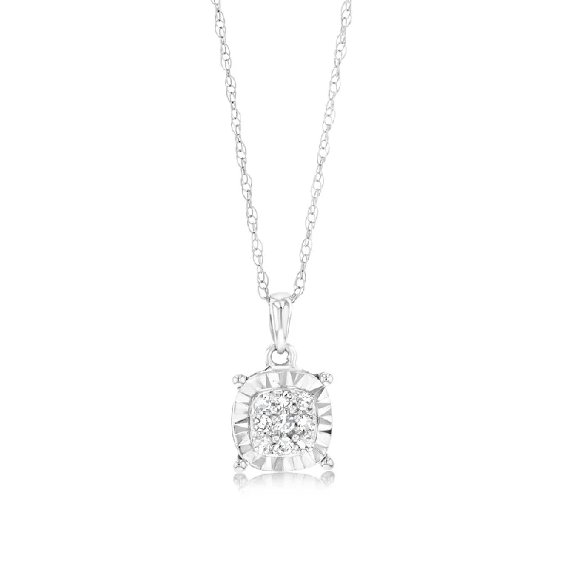 unique promise ring for girlfriend 9ct White Gold Luminesce Lab Grown Diamond Claw Pendant unique promise ring for girlfriend 9ct White Gold Luminesce Lab Grown Diamond Claw Pendant