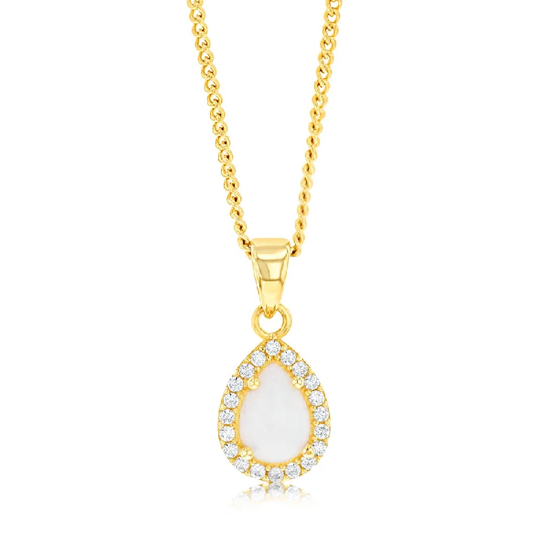 personalized couple’s keychain pendant 9ct Yellow Gold Cubic Zirconia Opal Pear Pendant personalized couple’s keychain pendant 9ct Yellow Gold Cubic Zirconia Opal Pear Pendant