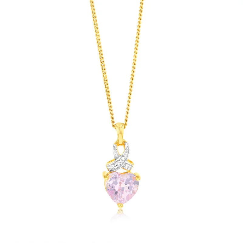 vintage locket necklace gold 9ct Yellow Gold Heart Shaped Created Sapphire & Diamond Pendant vintage locket necklace gold 9ct Yellow Gold Heart Shaped Created Sapphire & Diamond Pendant