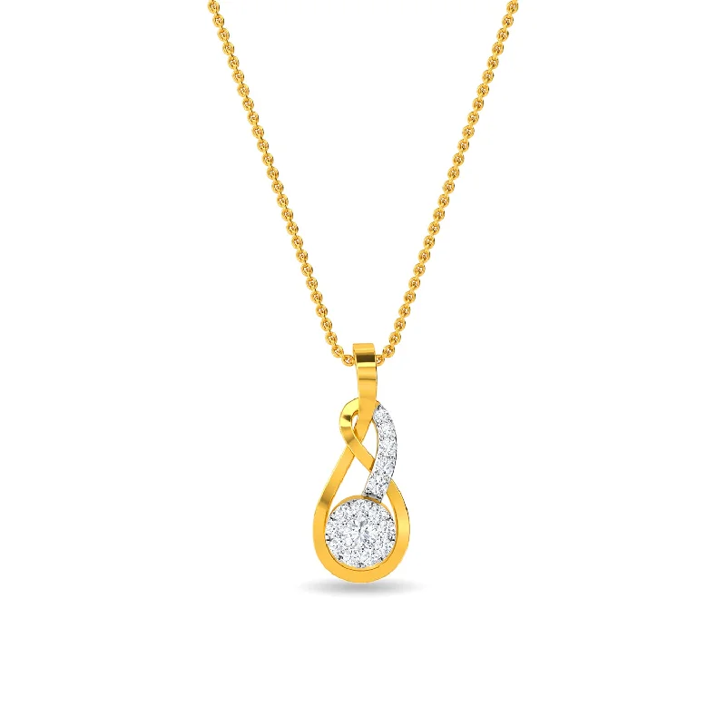 gold-plated snake chain bracelet ANA PENDANT