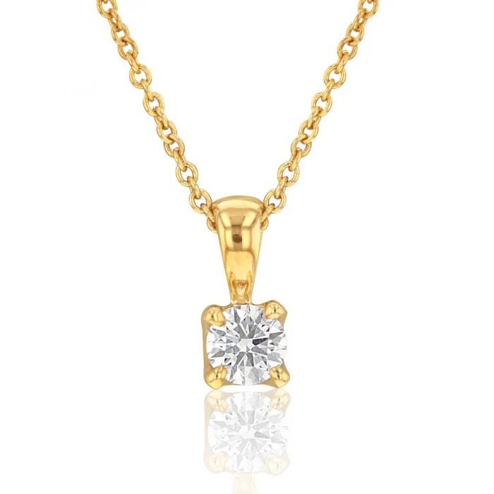 personalized family tree necklace Flawless 9ct Yellow Gold 0.10 Carat Diamond Solitaire Pendant on a 45cm Chain personalized family tree necklace Flawless 9ct Yellow Gold 0.10 Carat Diamond Solitaire Pendant on a 45cm Chain