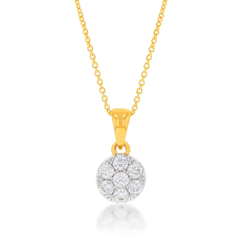 stackable gold bangle set Flawless Cut 1/4 Carat Diamond Cluster Pendant in 9ct Yellow Gold with Chain Included stackable gold bangle set Flawless Cut 1/4 Carat Diamond Cluster Pendant in 9ct Yellow Gold with Chain Included