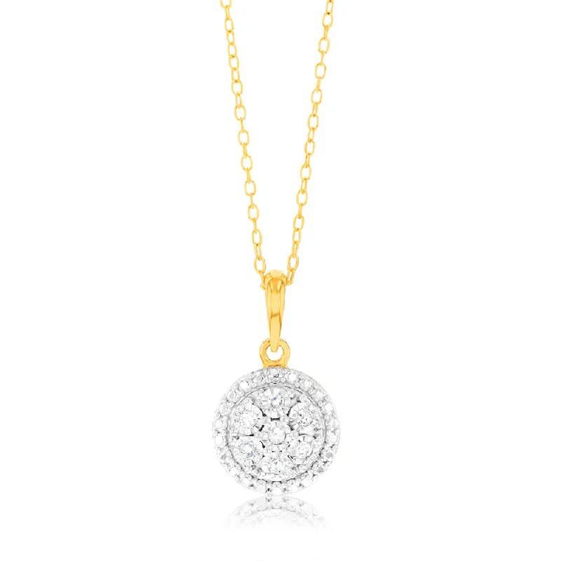 personalized coordinates ring custom Gold Plated Sterling Silver 1/10 Carat Diamonds Pendant on 46cm Chain personalized coordinates ring custom Gold Plated Sterling Silver 1/10 Carat Diamonds Pendant on 46cm Chain