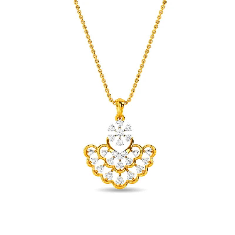 real zircon gemstone bracelet Lestyn Pendant