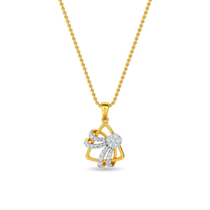 snake chain bracelet gold Lillian Pendant