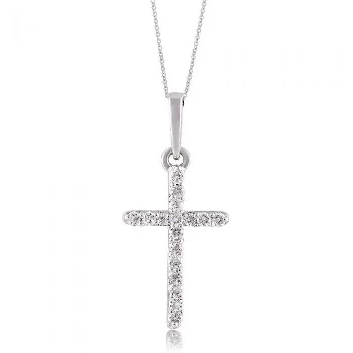 aquamarine and diamond wedding ring Luminesce Lab Grown Diamond Cross Silver Pendant on 45cm Chain aquamarine and diamond wedding ring Luminesce Lab Grown Diamond Cross Silver Pendant on 45cm Chain