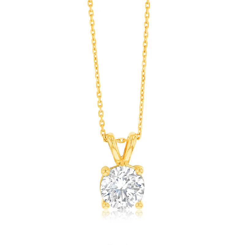 thin gold wire earrings Luminesce Lab Grown Solitaire 2Ct Diamond Pendant in 9ct Yellow Gold with Adjustable Chain thin gold wire earrings Luminesce Lab Grown Solitaire 2Ct Diamond Pendant in 9ct Yellow Gold with Adjustable Chain