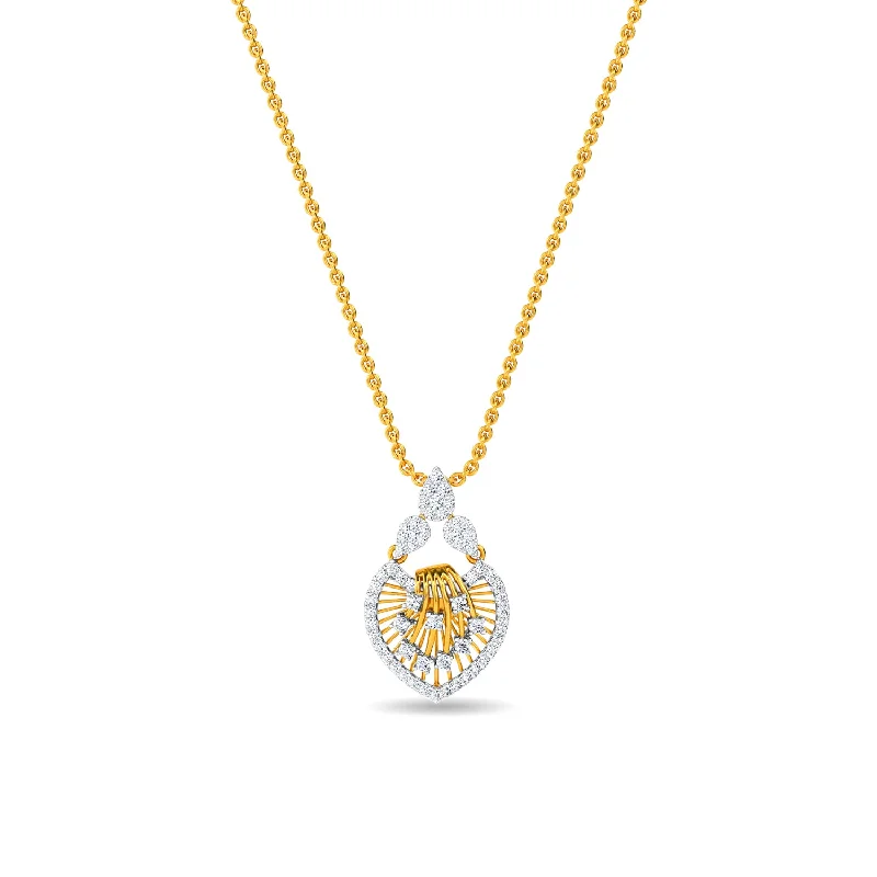 custom engraved wedding band Paula Pendant