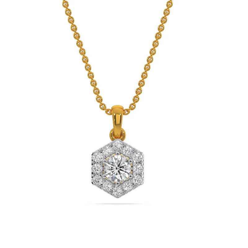 handcrafted gemstone ring women Sierra Solitaire Pendant