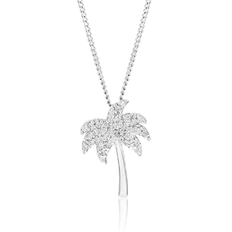 Celtic knot wedding band Sterling Silver Rhodium Plated White Cubic Zirconia Palm Tree Pendant Celtic knot wedding band Sterling Silver Rhodium Plated White Cubic Zirconia Palm Tree Pendant