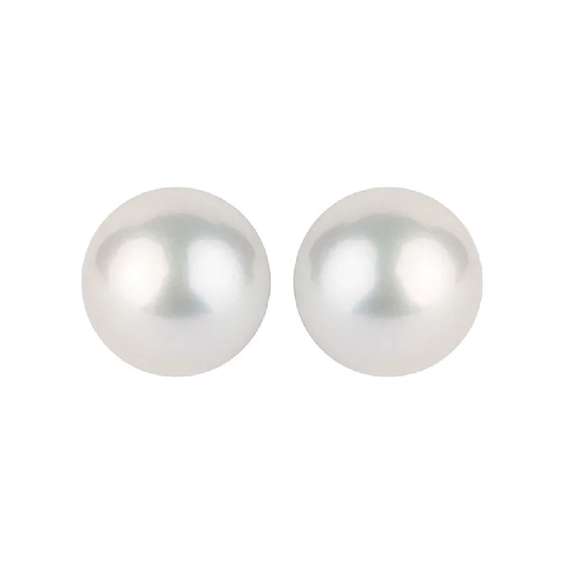 vintage sapphire necklace 14K White Gold Pearl Earrings