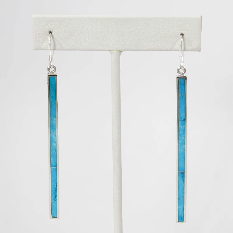personalized gold bar necklace Dancing Stick Earrings