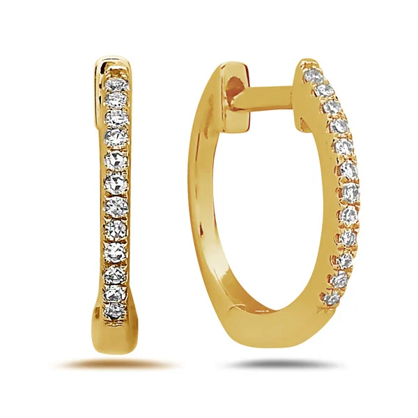 gemstone stacking rings colorful Diamond Hoop Earrings