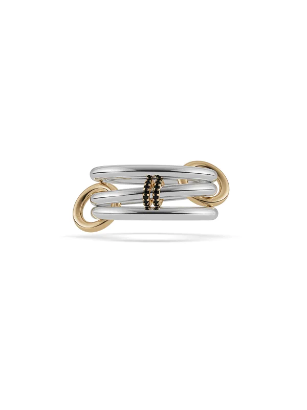 geometric diamond earrings gold Dion SG Noir Sterling Silver & Yellow Gold Black Diamond Ring geometric diamond earrings gold Dion SG Noir Sterling Silver & Yellow Gold Black Diamond Ring