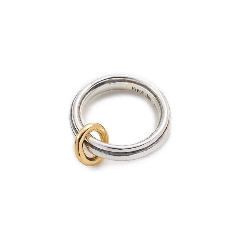 titanium spinner ring anxiety relief 【Made-To-Order】"Dune" Ring