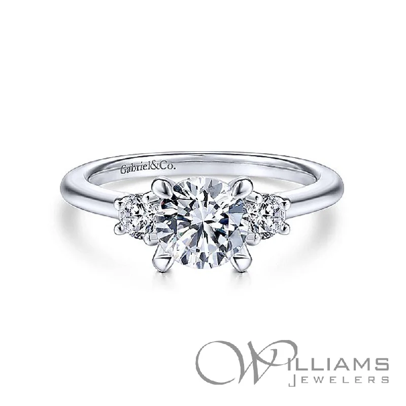 personalized engraved signet ring Gabriel & Co. Classic 14 Karat Diamond Engagement Ring personalized engraved signet ring Gabriel & Co. Classic 14 Karat Diamond Engagement Ring