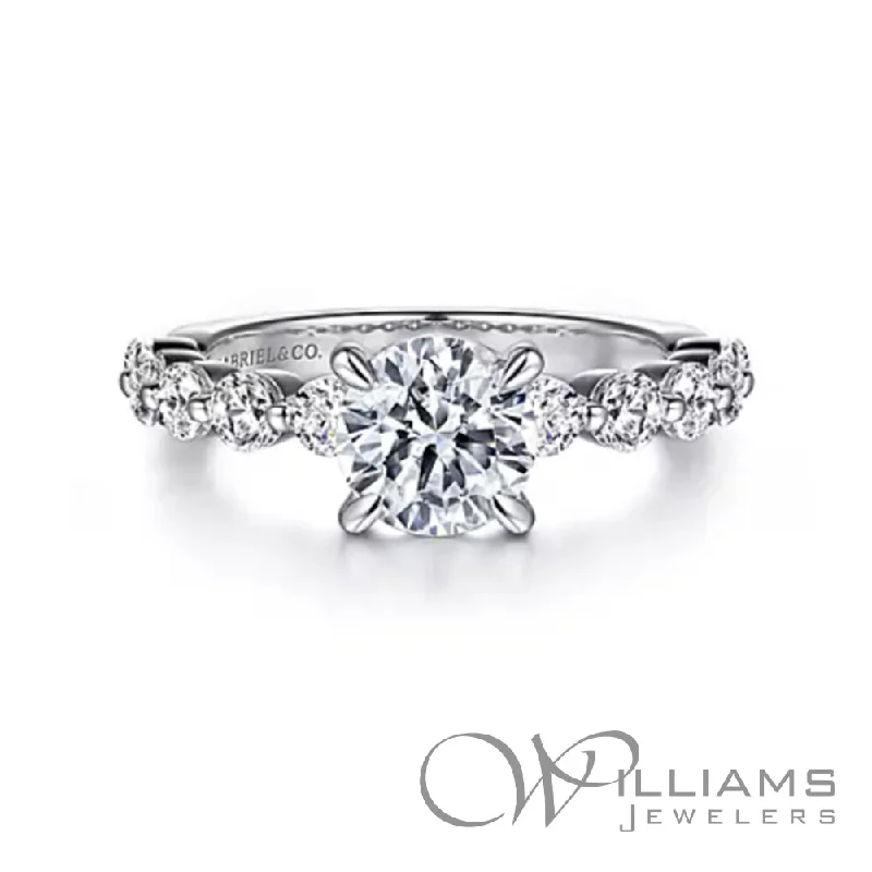 minimalist cuff bracelet adjustable Gabriel & Co. Classic 14 Karat Diamond Engagement Ring minimalist cuff bracelet adjustable Gabriel & Co. Classic 14 Karat Diamond Engagement Ring