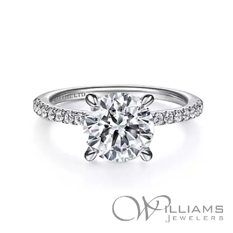 heart-shaped promise ring sterling silver Gabriel & Co. Classic 14 Karat Diamond Engagement Ring heart-shaped promise ring sterling silver Gabriel & Co. Classic 14 Karat Diamond Engagement Ring