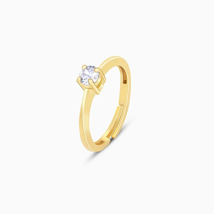 minimalist stacking rings set Golden Magnificent Ring