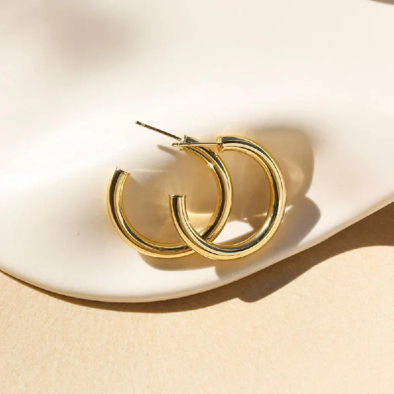 hammered silver wedding band Harper Hoops