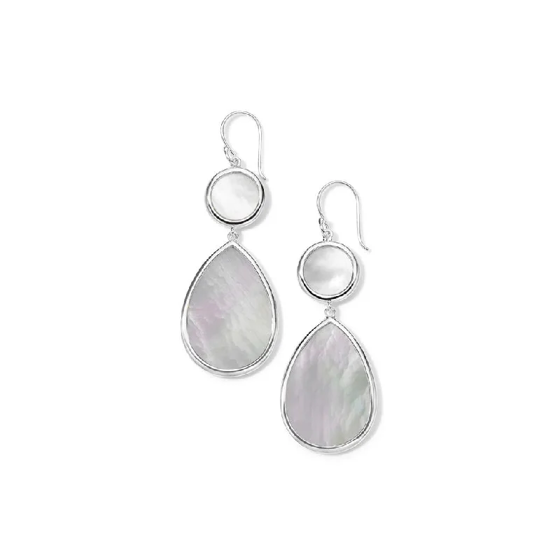 sterling silver lotus ring Ippolita Sterling Silver Dot & Teardrop Earring