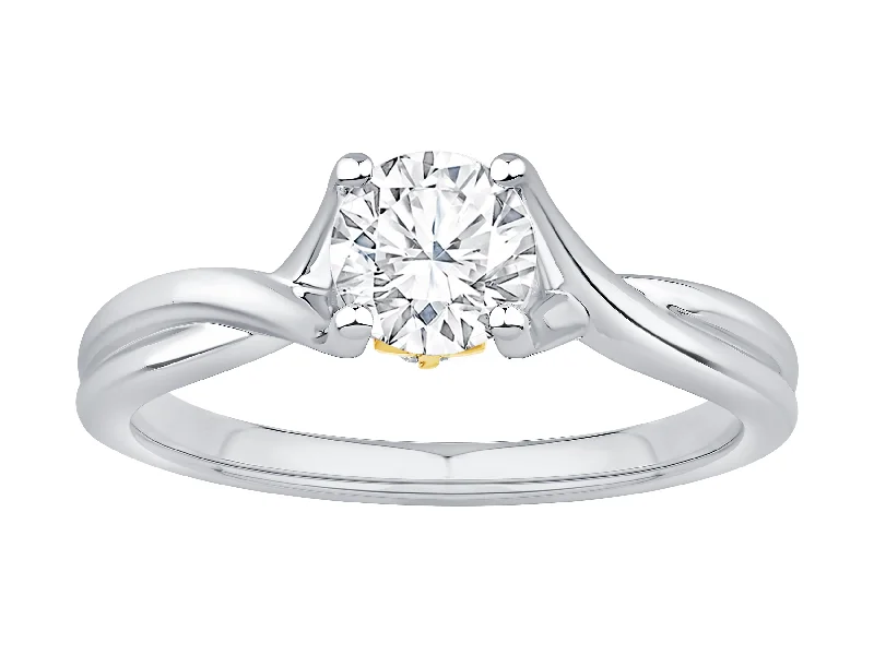 rose gold infinity bracelet 14K White And Yellow Gold Diamond Engagement Ring (.78ctw) rose gold infinity bracelet 14K White And Yellow Gold Diamond Engagement Ring (.78ctw)
