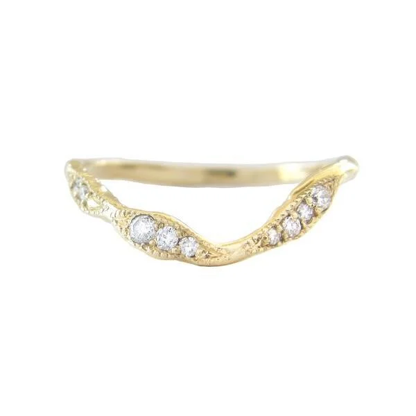 celestial sunburst ring gold Lava Ribbon Ring