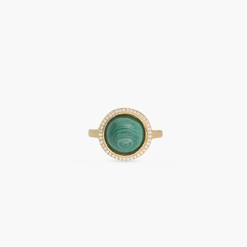 minimalist threader earrings gold Malachite Hoop Silver Finger Ring