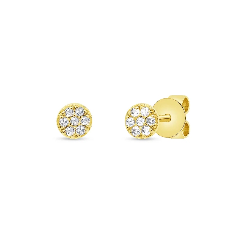 celestial moon and stars ring MINI DIAMOND PAVE STUDS