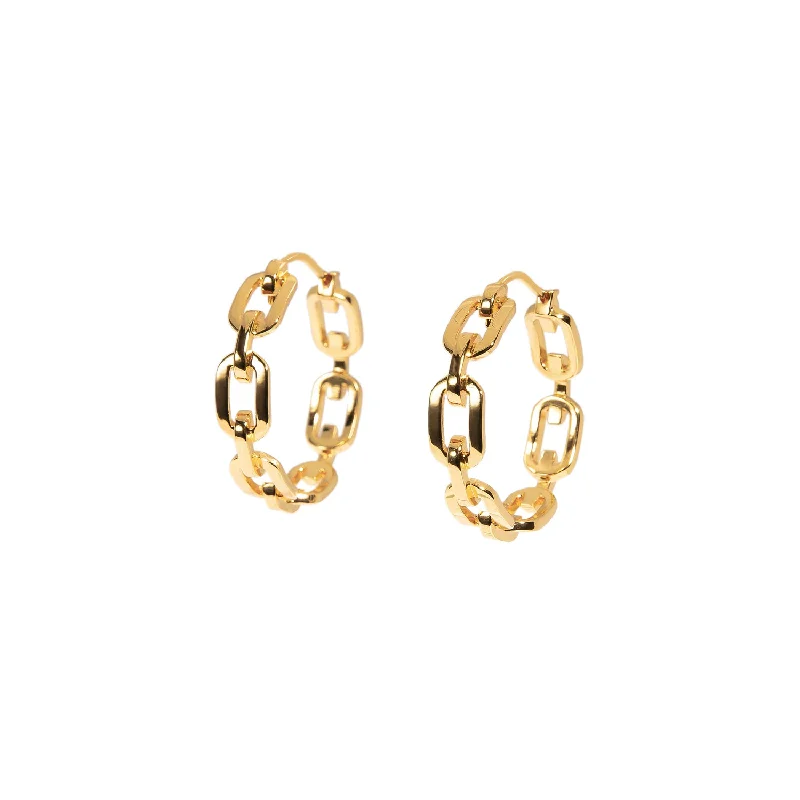 unique blue topaz ring Modern Day Hoop Earrings