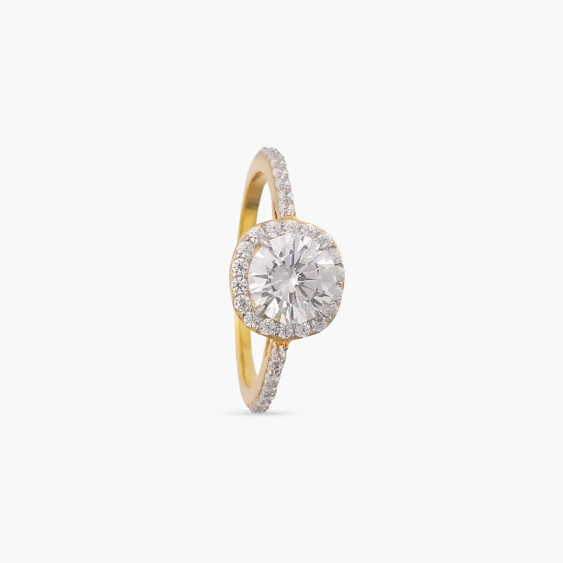 real tourmaline birthstone ring Mother of Sparkle CZ Silver Finger Ring
