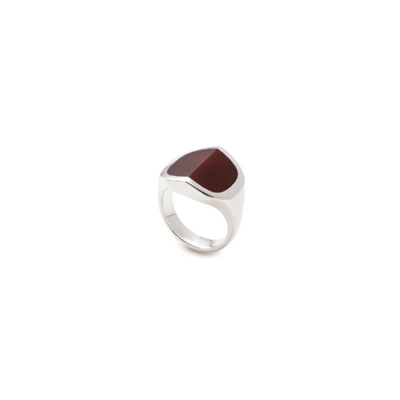 oval cut engagement ring platinum 【Made-To-Order】 "EQUINOX"-Pyramid Carnelian Ring Medium size oval cut engagement ring platinum 【Made-To-Order】 "EQUINOX"-Pyramid Carnelian Ring Medium size