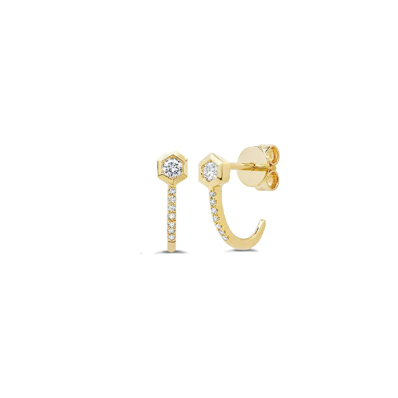 classic wedding set with diamonds Love Bolt Hook