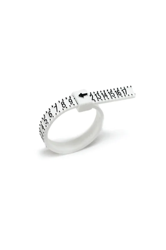 classic pearl strand necklace Reusable Ring Sizer