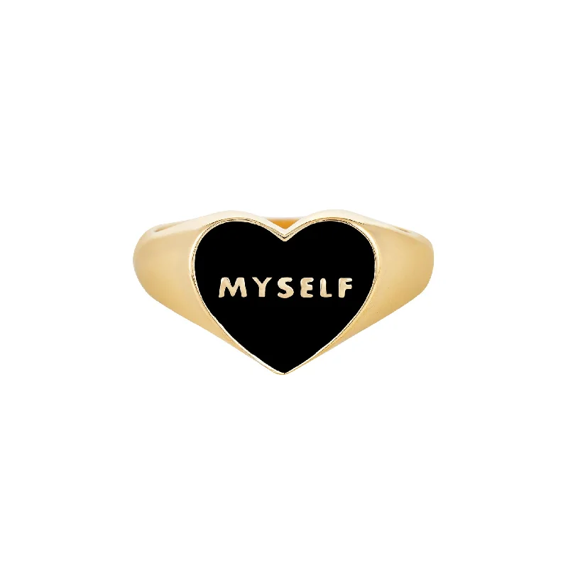 vintage Victorian brooch pin Self Love Ring