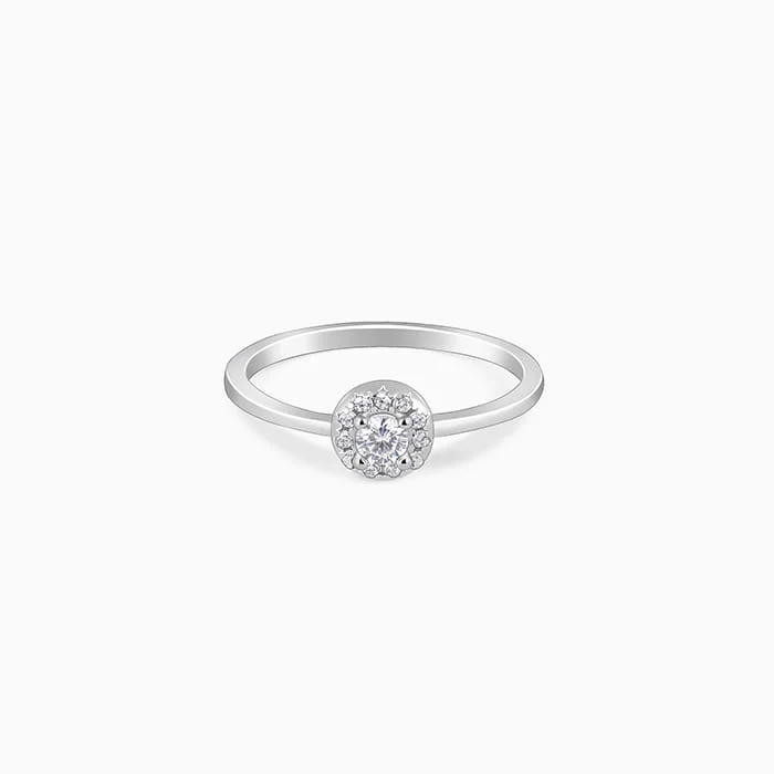 custom gold name necklace Silver Zircon Nebula Ring
