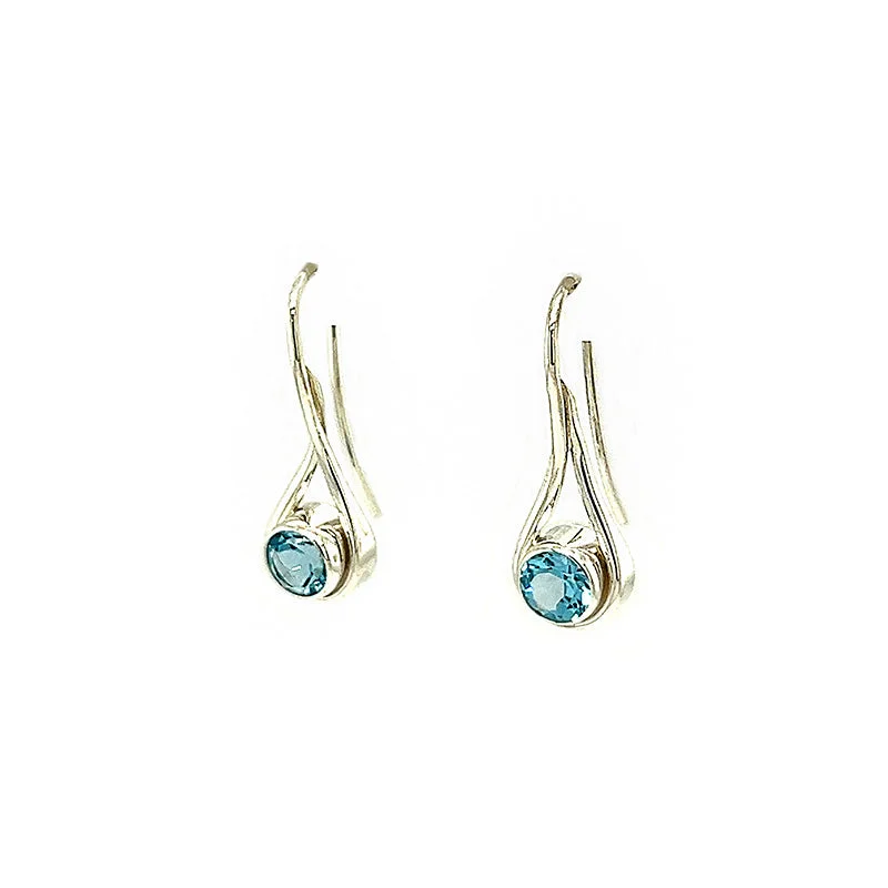 bold statement cuff bracelet Sterling Silver Drop Earrings