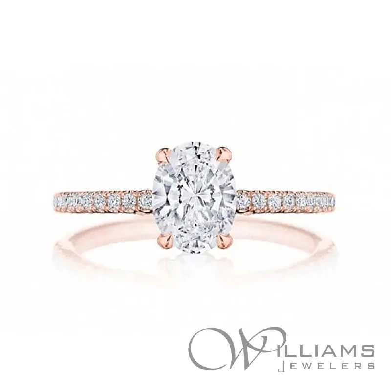 unique moon phase ring Tacori Simply Tacori 18 Karat Diamond Engagement Ring