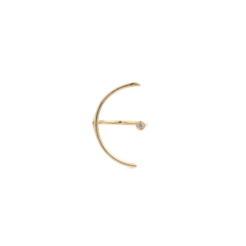 diamond tennis bracelet real 【Made-To-Order】 "Treehopper" Diamond Cuff Ring