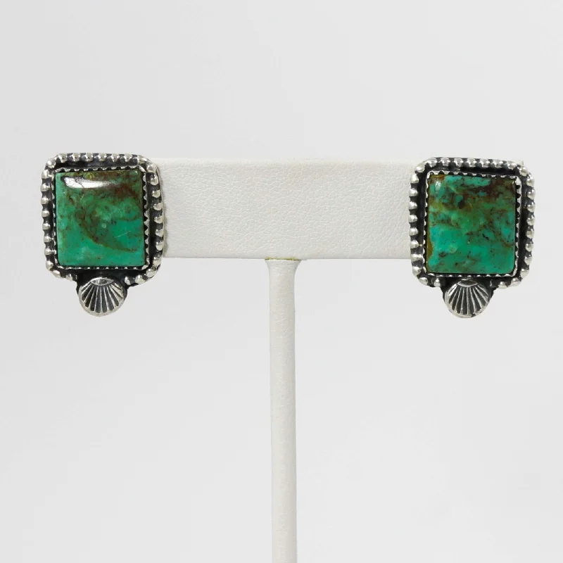 delicate pearl bracelet Turquoise Earrings