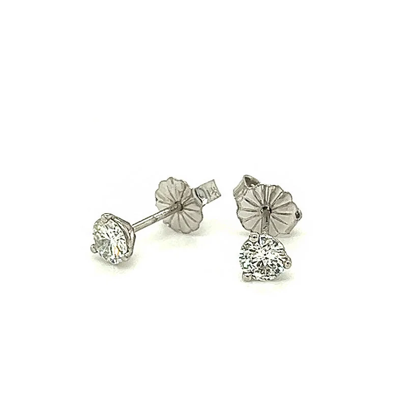 ruby and diamond engagement ring Diamond Stud Earrings, 0.54 Carats Total Weight