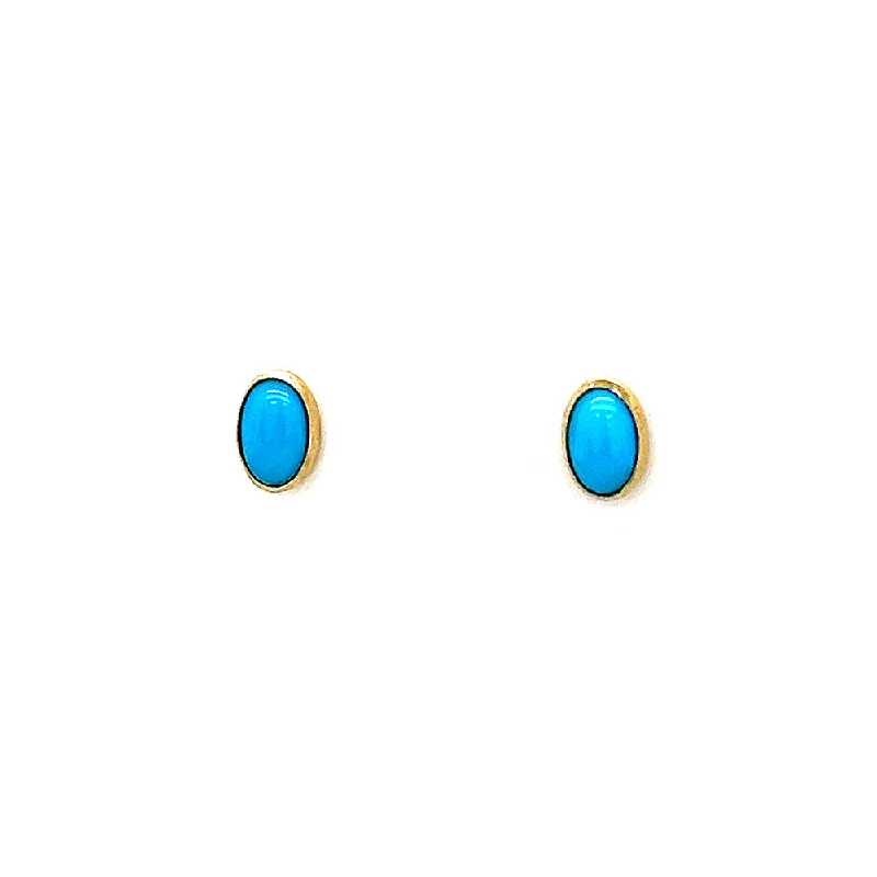 celestial galaxy planet necklace Turquoise Button Earrings