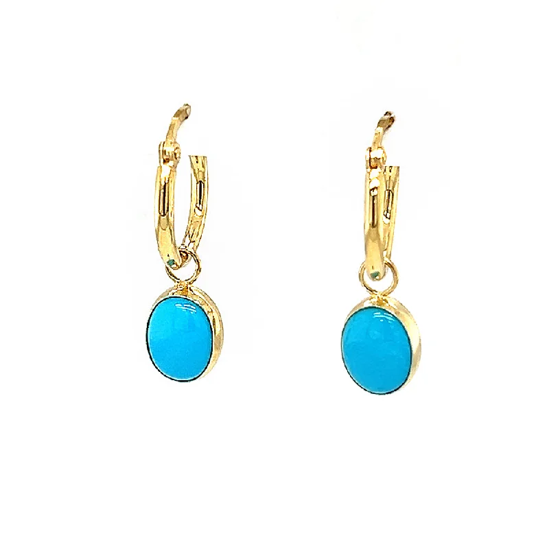 vintage art deco sapphire ring Turquoise Earrings