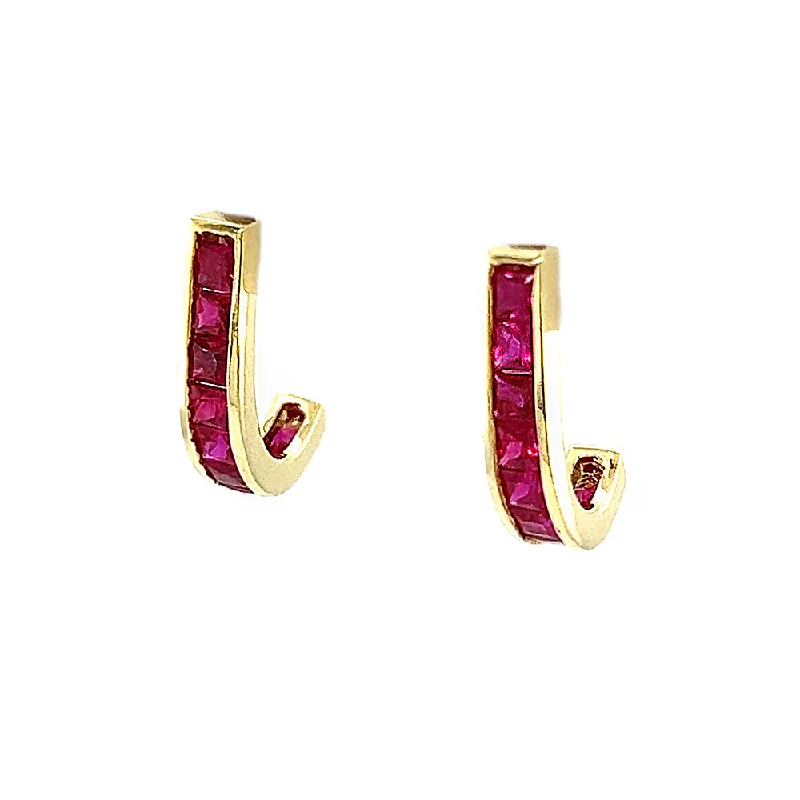 white gold infinity ring Yellow 18 Karat Small Hoop Earrings