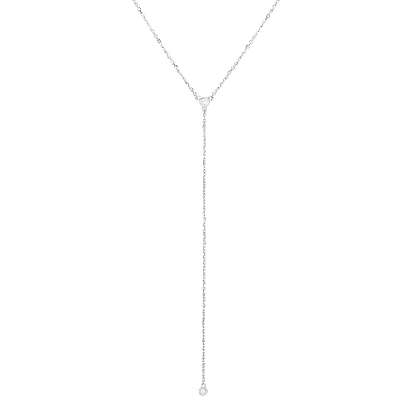 unique blue topaz ring 14K Gold .10ct Diamond Y Necklace