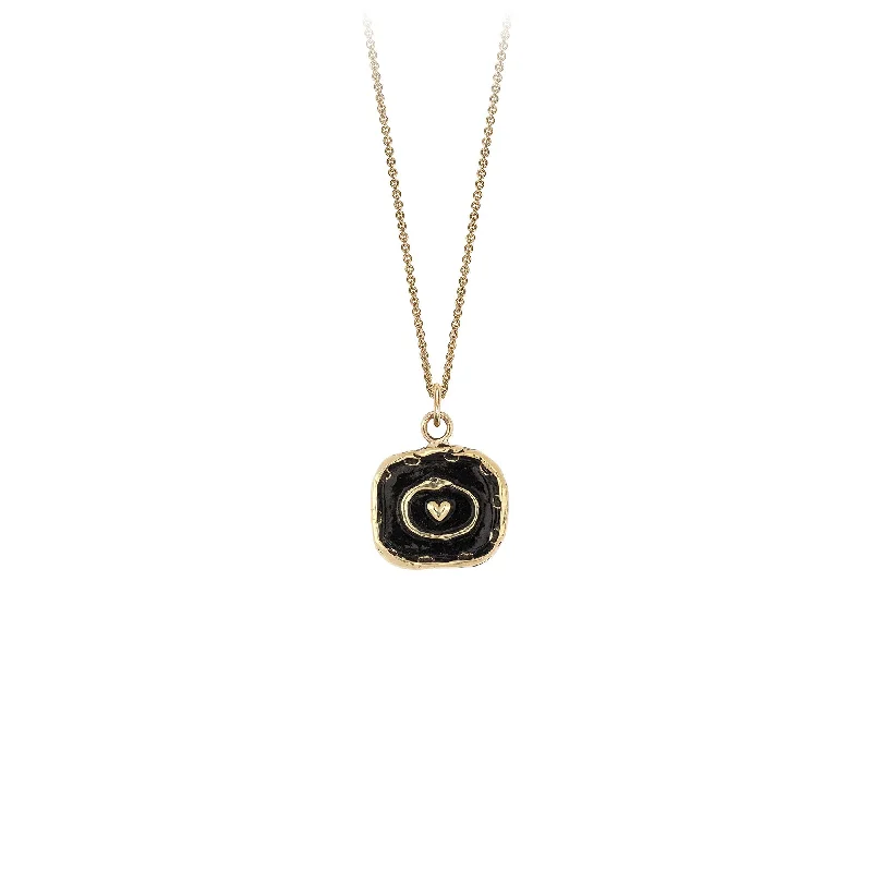 butterfly pendant necklace delicate 14k Gold Endless Love Talisman