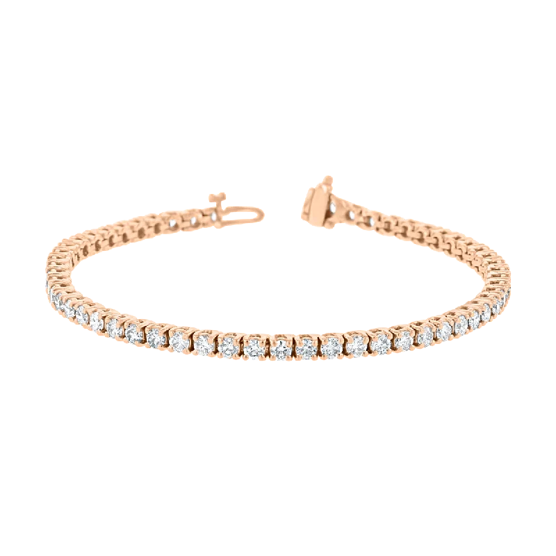 dainty snake ring gold 14KT GOLD 5 CARAT ROUND DIAMOND TENNIS BRACELET