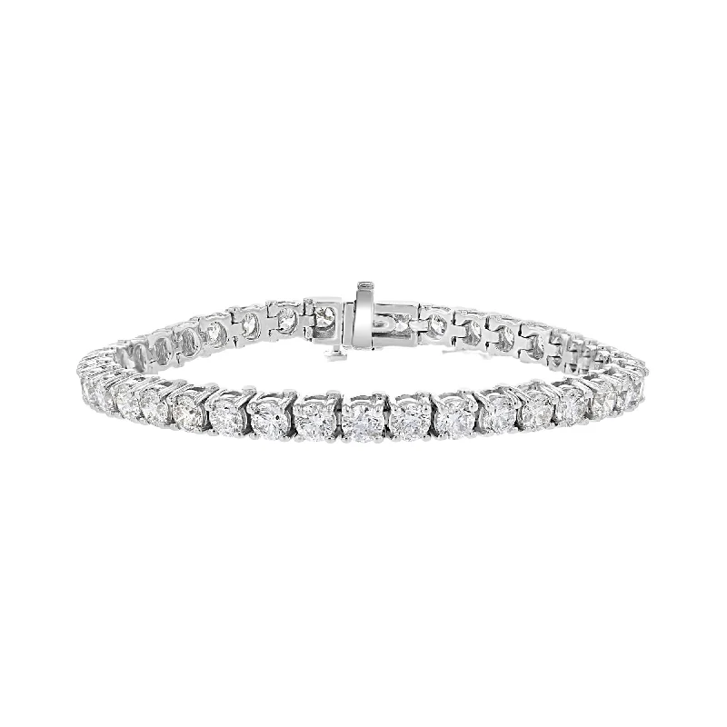 real diamond eternity band 14KT WHITE GOLD 10.50 CARAT ROUND DIAMOND TENNIS BRACELET real diamond eternity band 14KT WHITE GOLD 10.50 CARAT ROUND DIAMOND TENNIS BRACELET